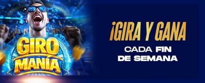 Lluvia de Giros Gratis en Slots promotion banner